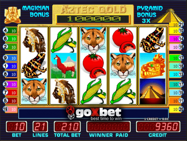 игровой автомат aztec gold